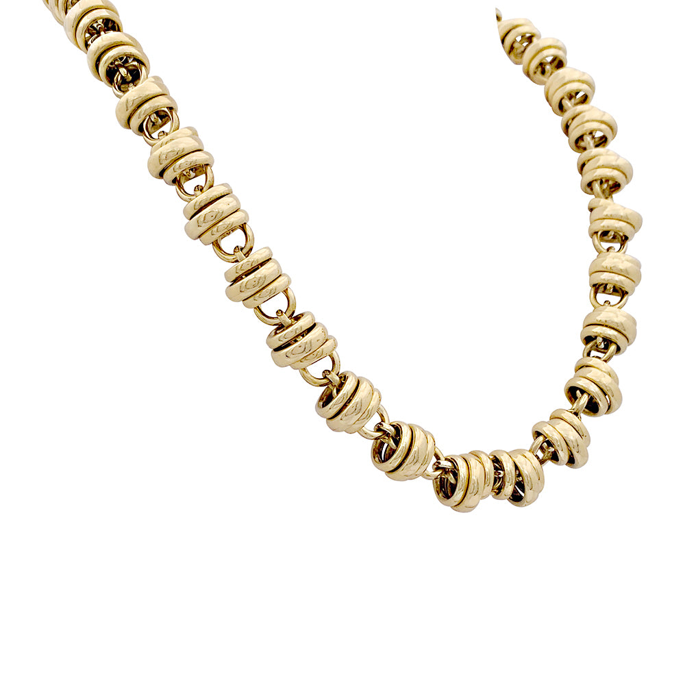 Collier Pomellato "Mille Cercles" or jaune. 2