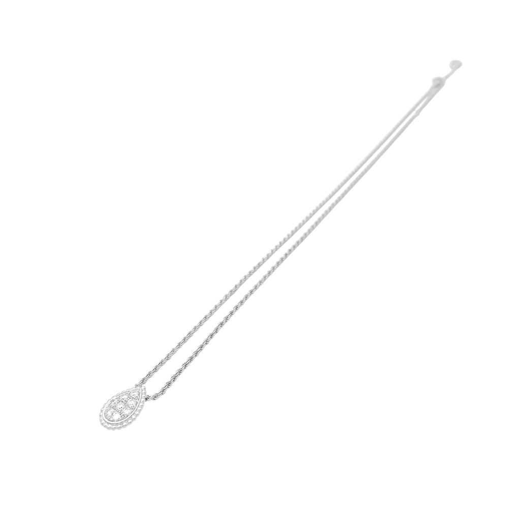 Collier BOUCHERON, Serpent Bohème, or blanc et diamants. 2