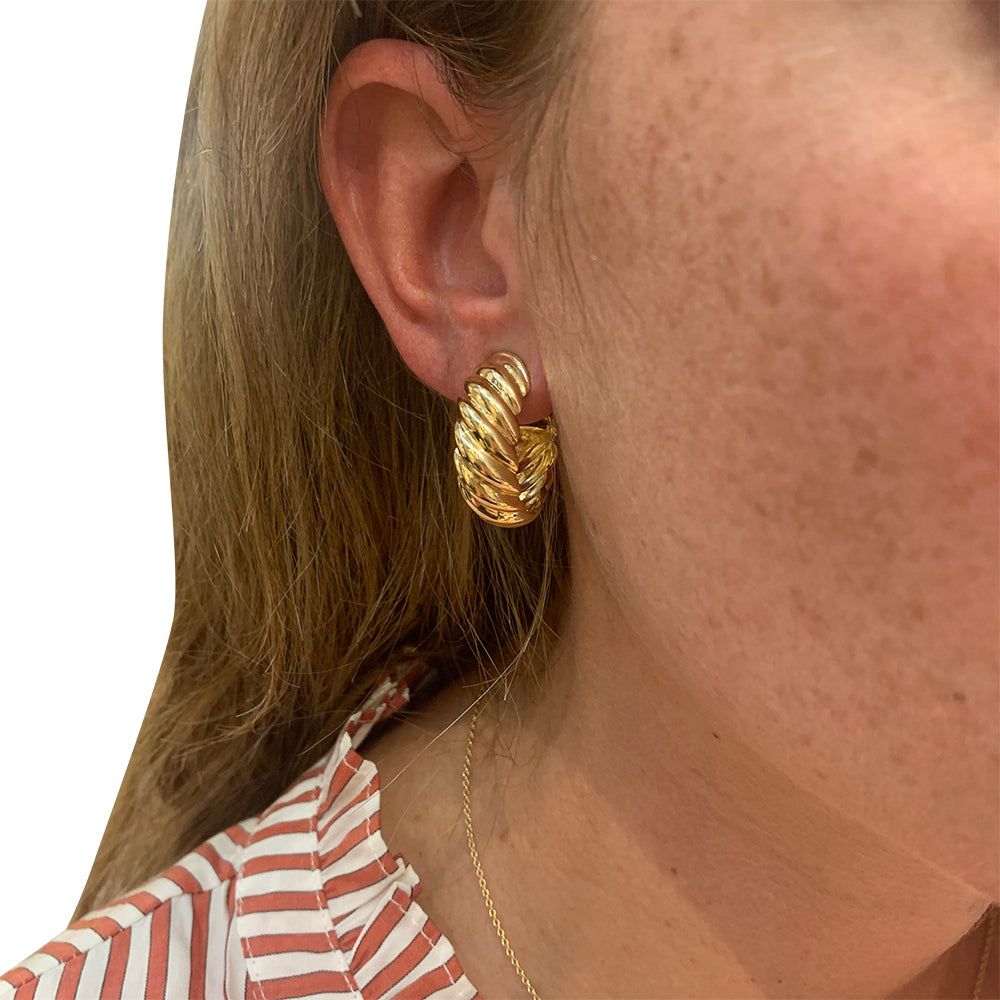 Boucles d'oreilles Hermès vintage. 4