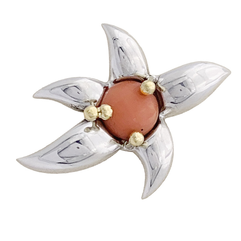 Parure Tiffany & Co. argent, or jaune, corail. 5