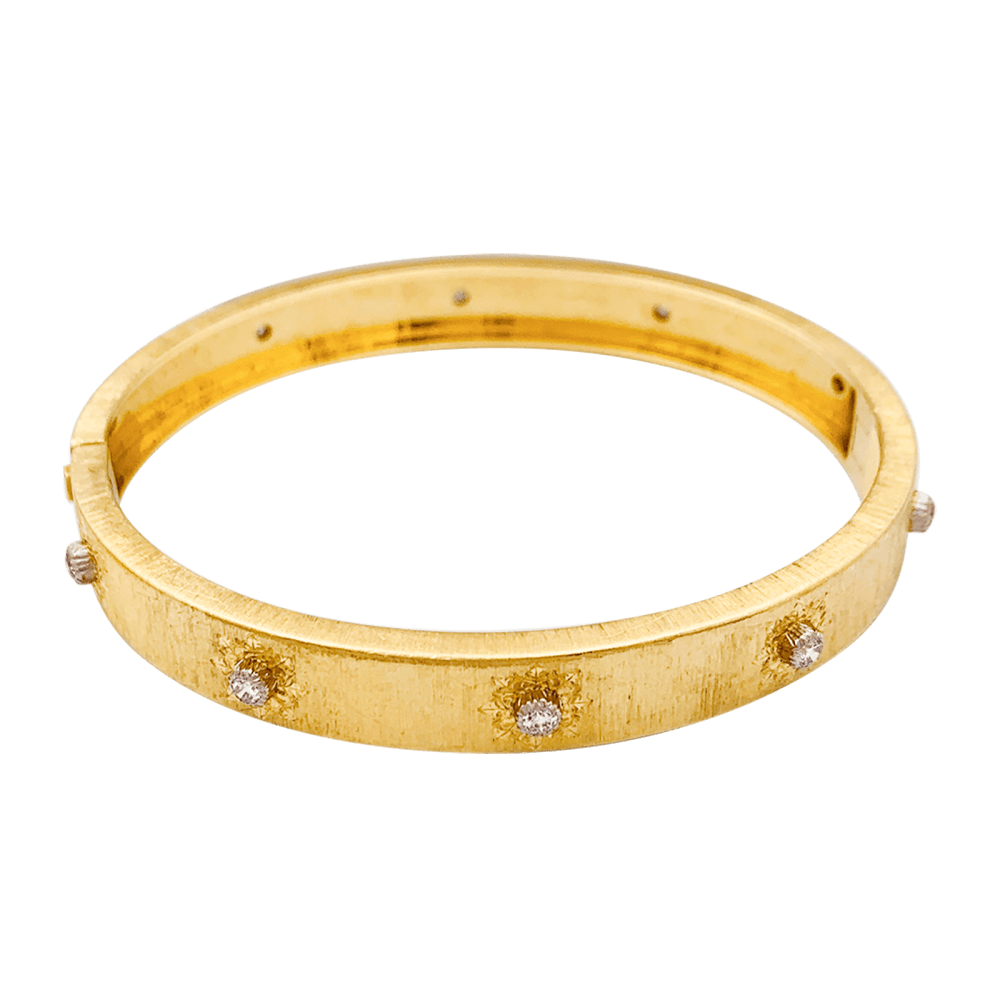  Bracelet Buccellati "Macri Classica", deux tons d'or et diamants.  2