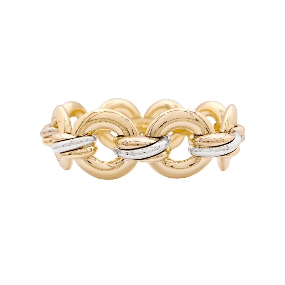 Bracelet Cartier, "Liens croisés Trinity", 3 ors.  1