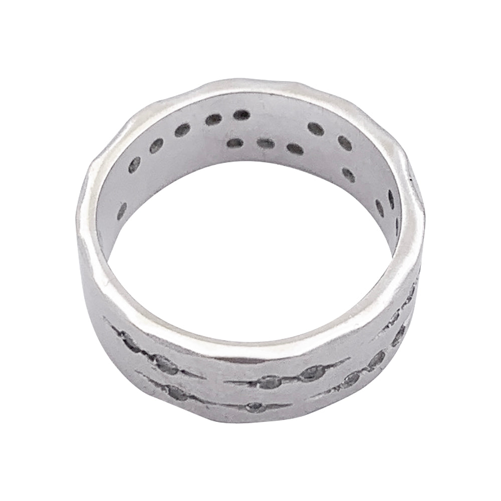 Bague H.Stern, "Code", or blanc, diamants. 3