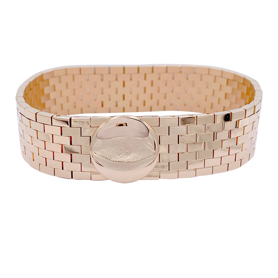 Bracelet Chaumet, "Boléro", or rose. 2