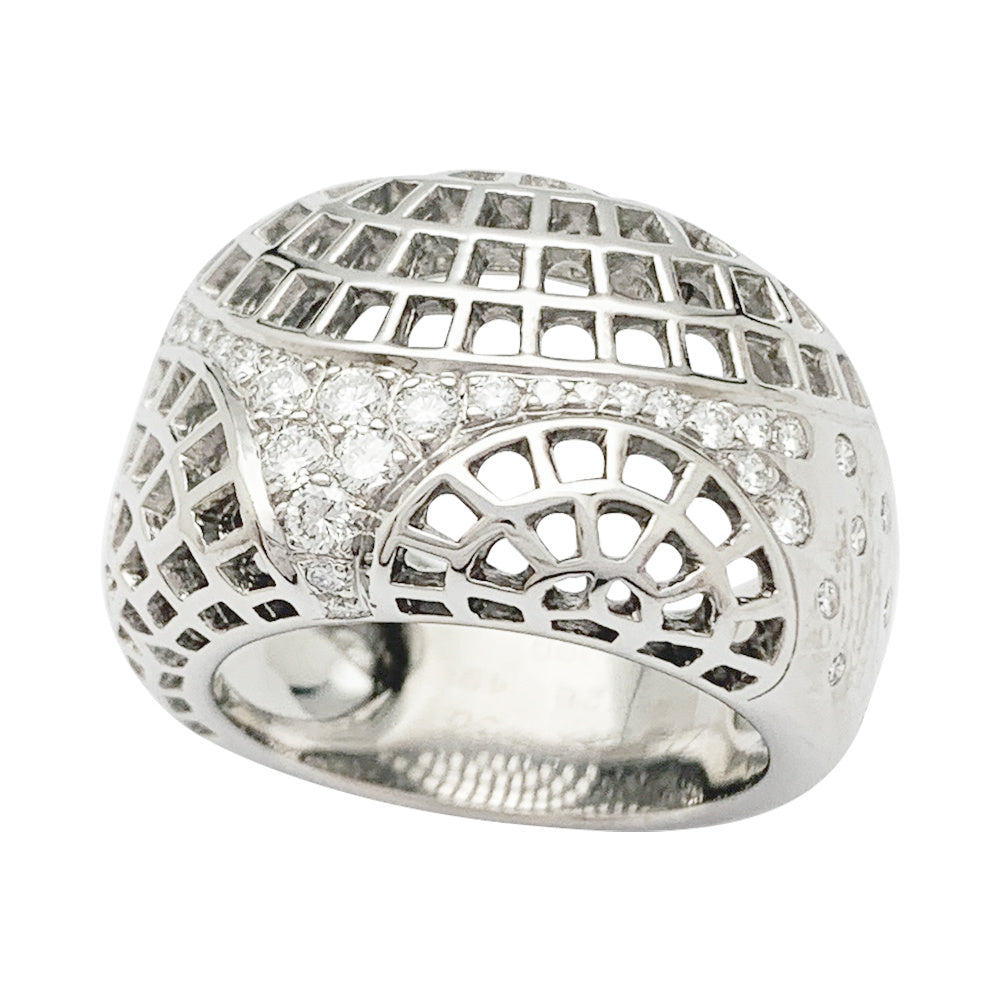 Bague Cartier, "Nouvelle Vague Paris", or blanc. 5