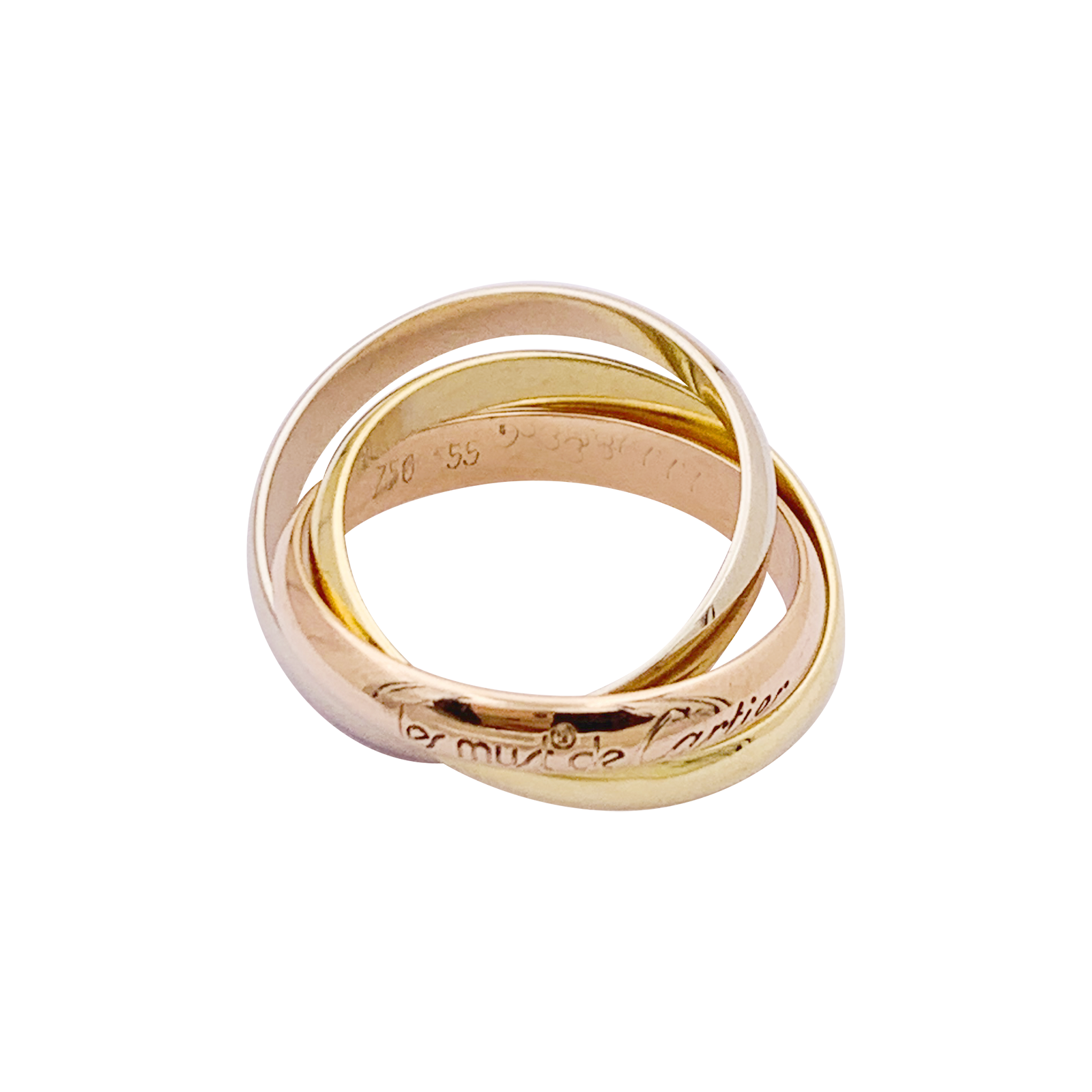 Bague CARTIER Trinity Must, trois ors. 4