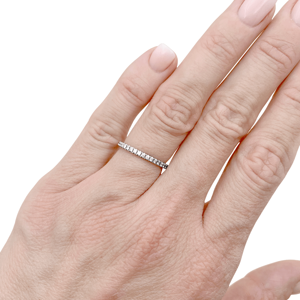 Alliance Chaumet, or blanc et diamants.  6