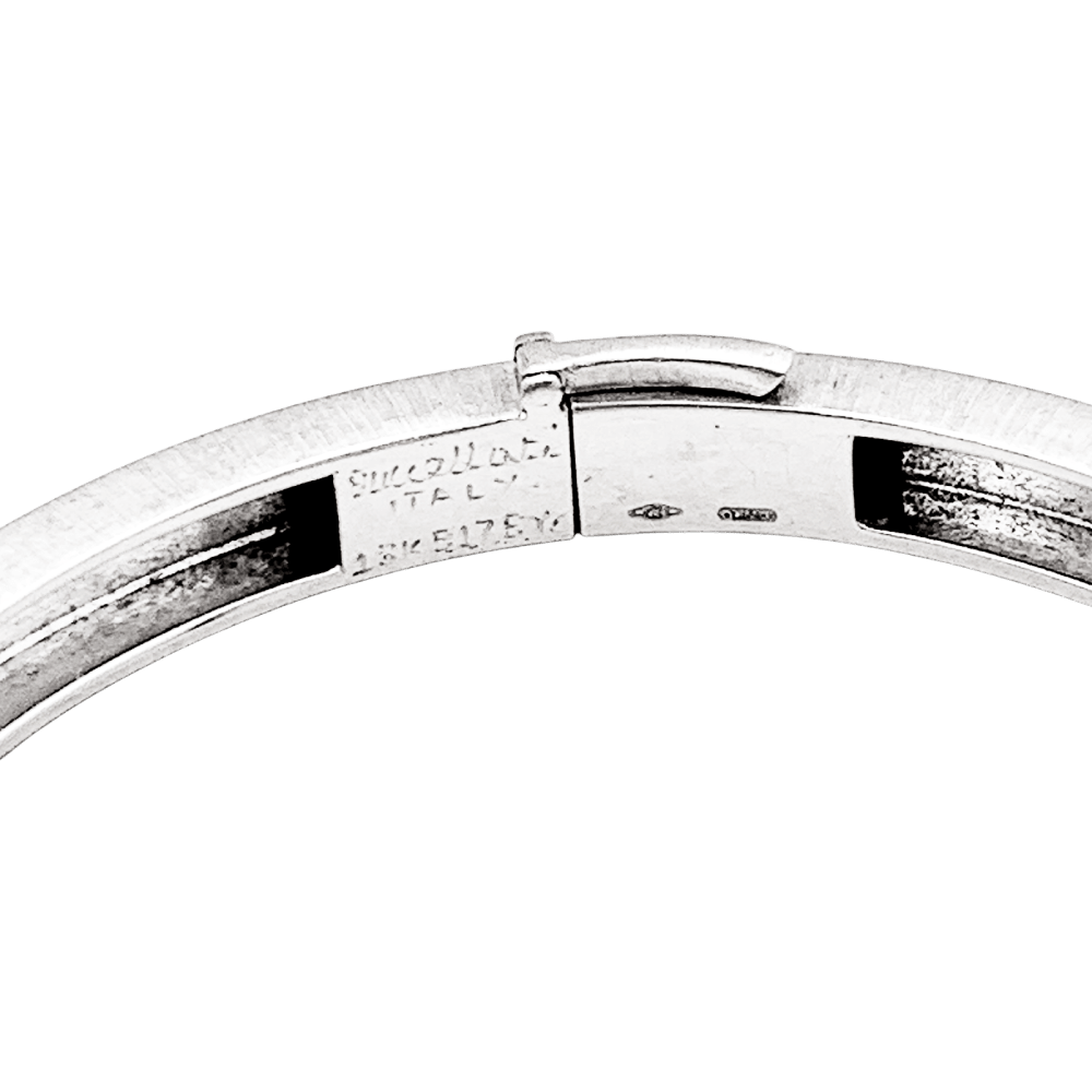 Bracelet Buccellati, "Macri Classica", or blanc.  7