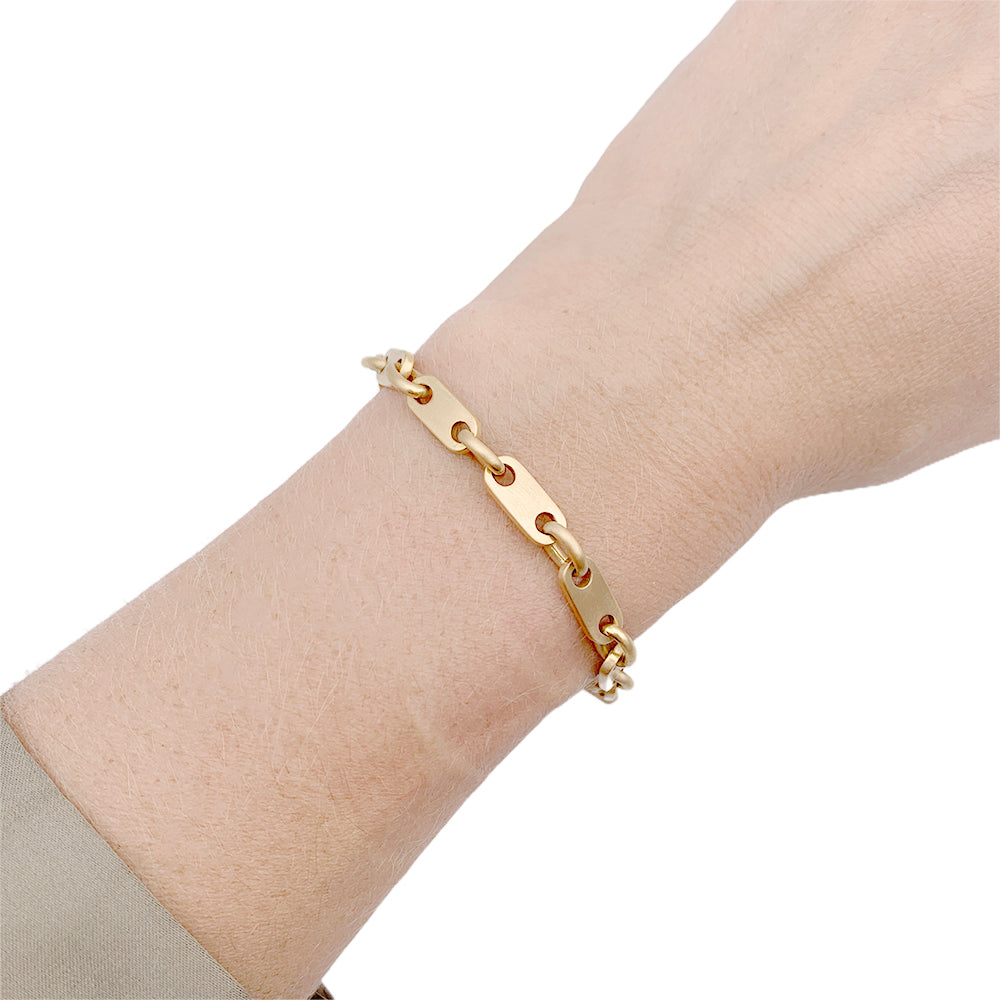 Bracelet Hermès or jaune. 6