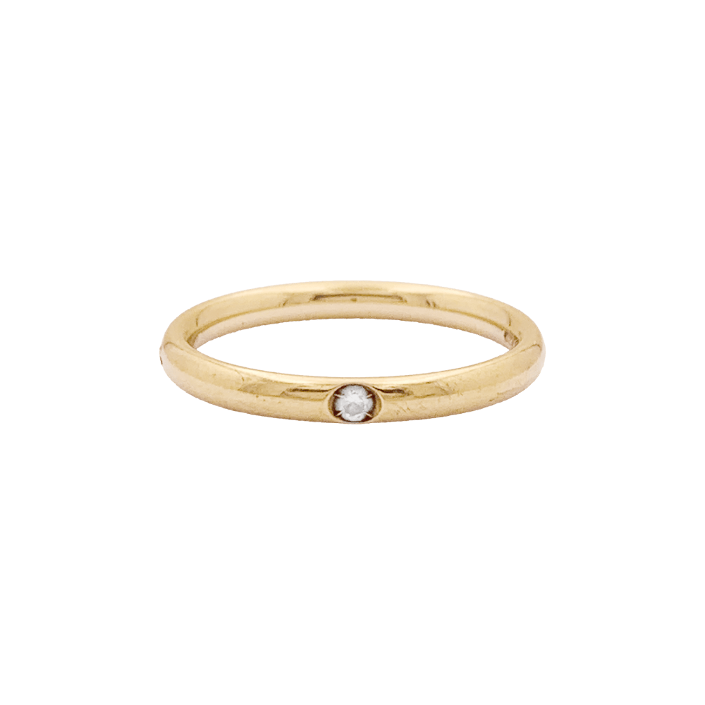 Bague Pomellato, "Lucciole", or jaune, diamant.  1