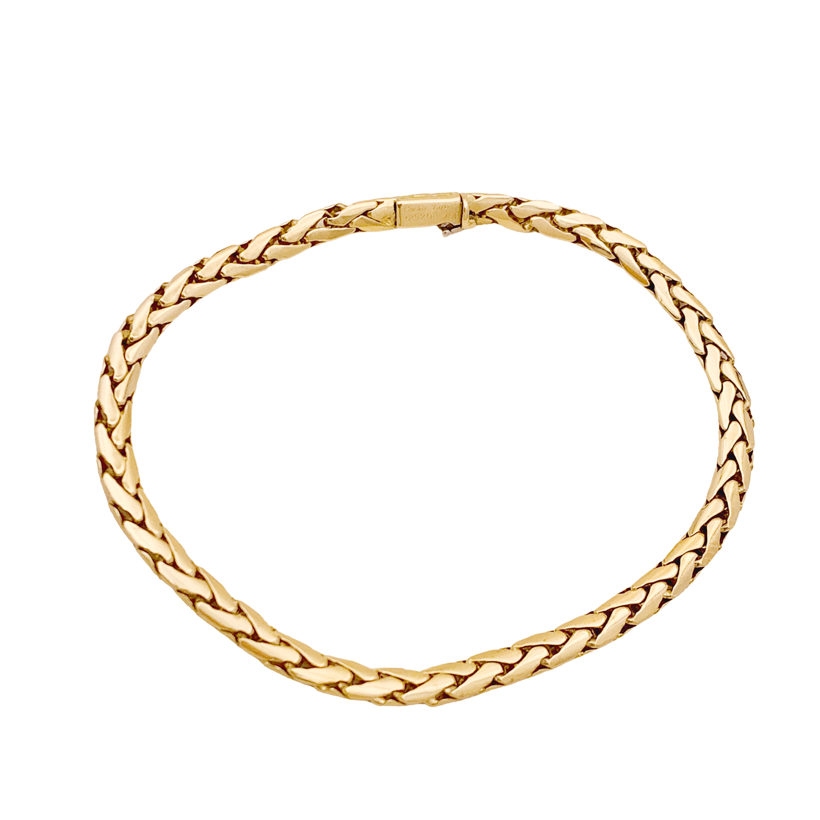 Bracelet vintage Cartier or jaune. 1