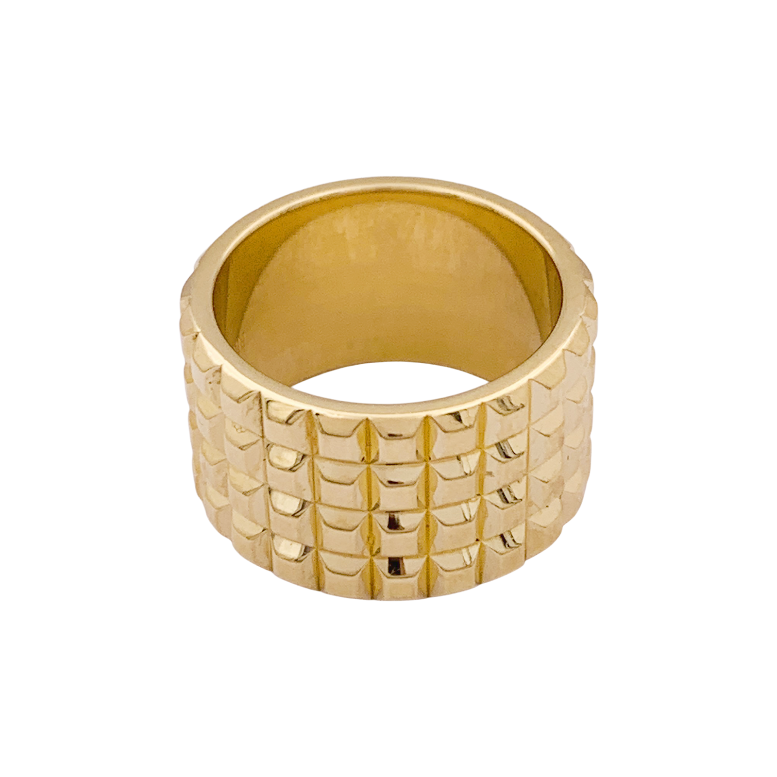 Bague Boucheron "Clou de Paris" or jaune. 3