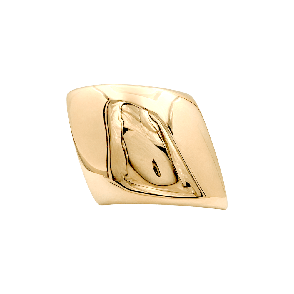 Bague Vhernier, or jaune. 1