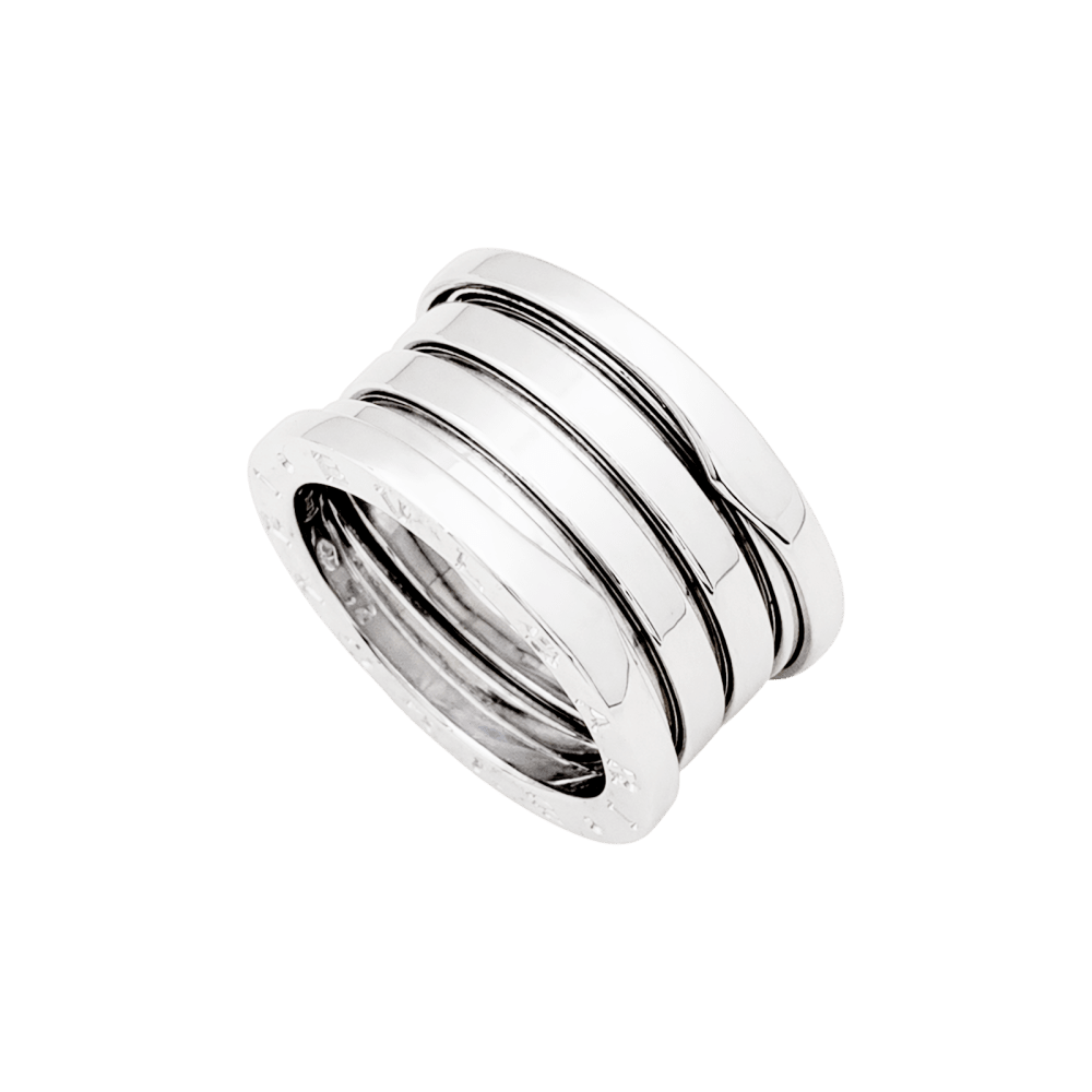 Bague Bulgari, "B.Zero1", or blanc. 4