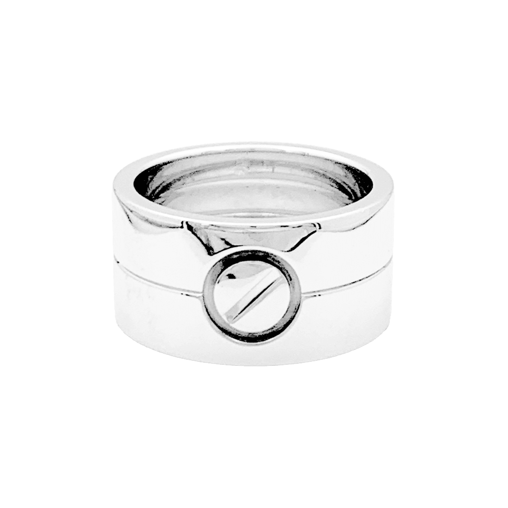 Bague Cartier, "Love" or blanc. 1