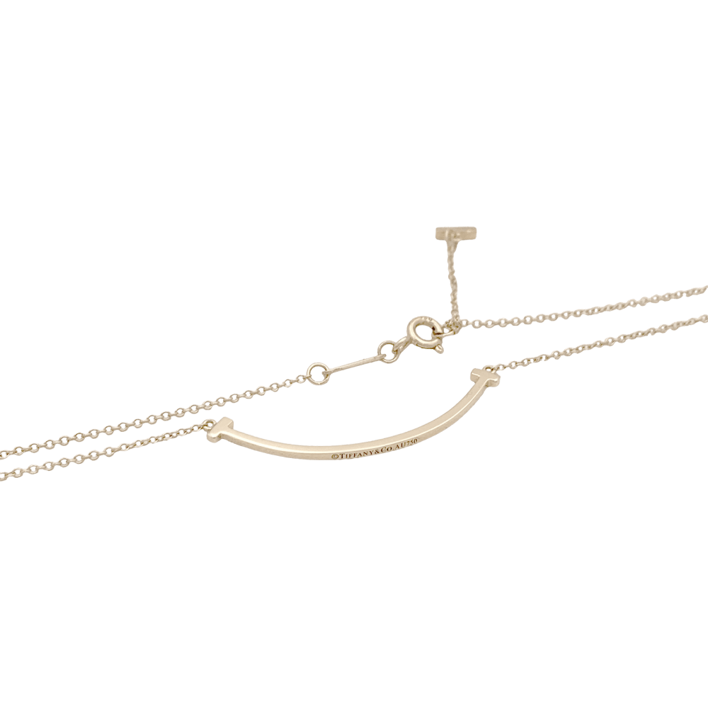 Collier Tiffany & Co., "Tiffany T Smile", or jaune. 3