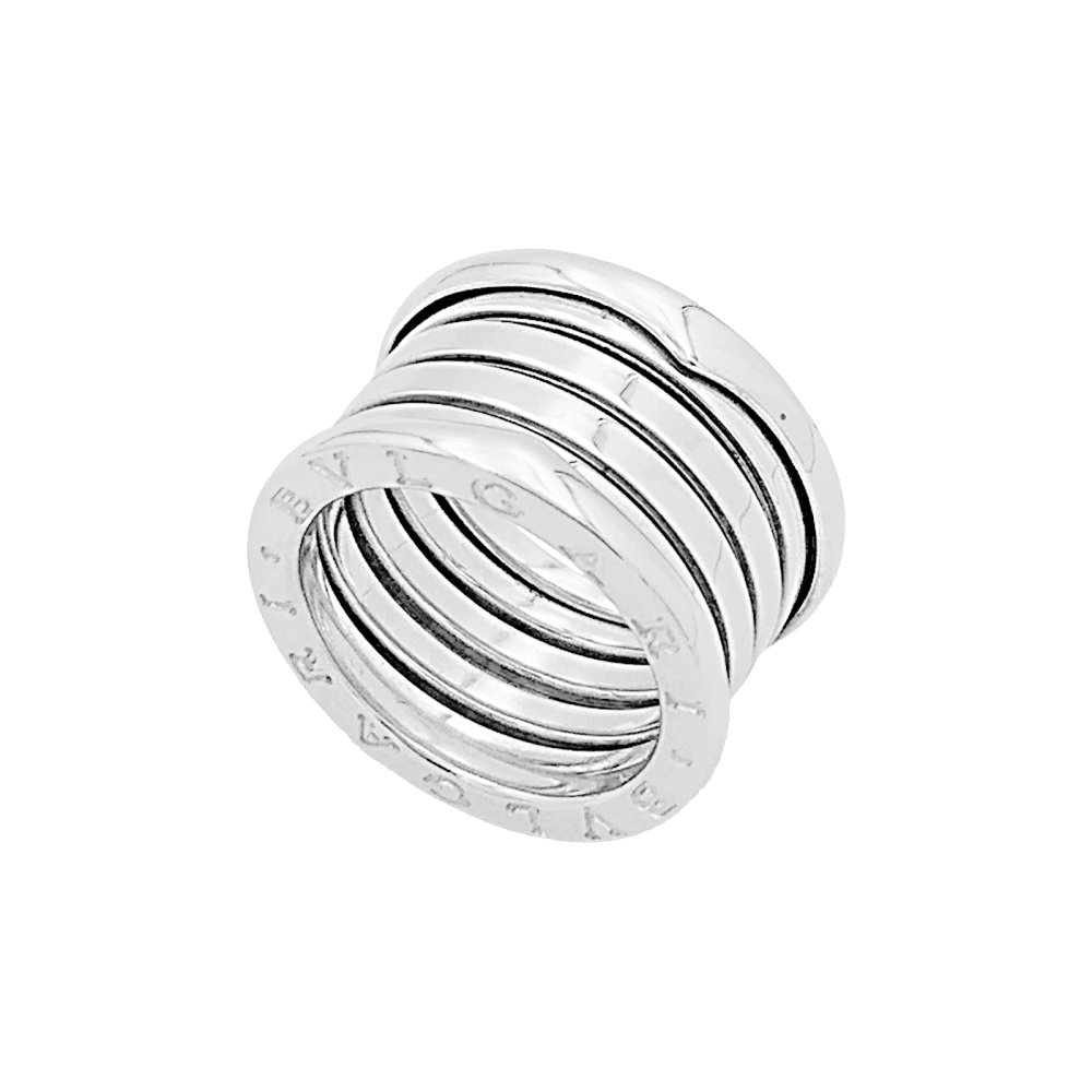 Bague Bulgari, "B.Zero1", or blanc. 3