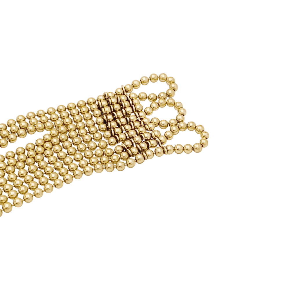 Bracelet Cartier modèle Draperie en or jaune. 4