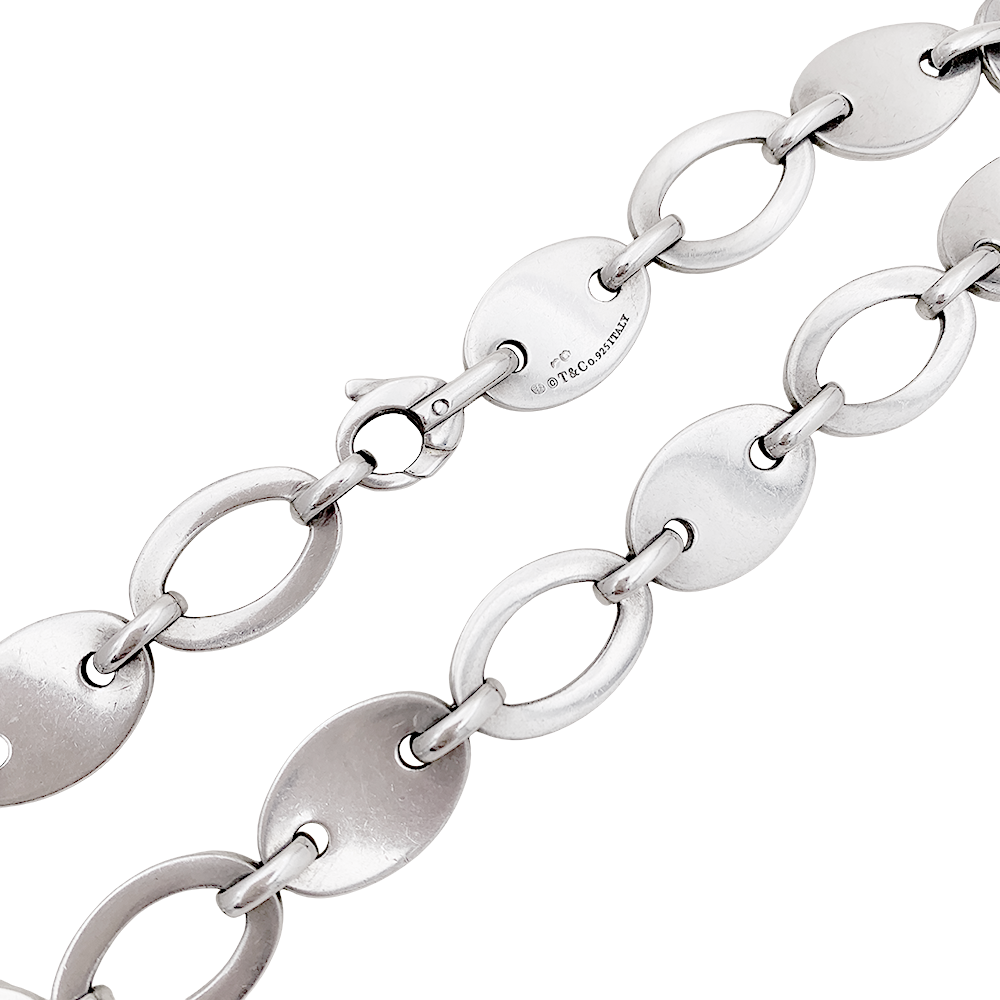 Collier Tiffany & Co. argent. 1