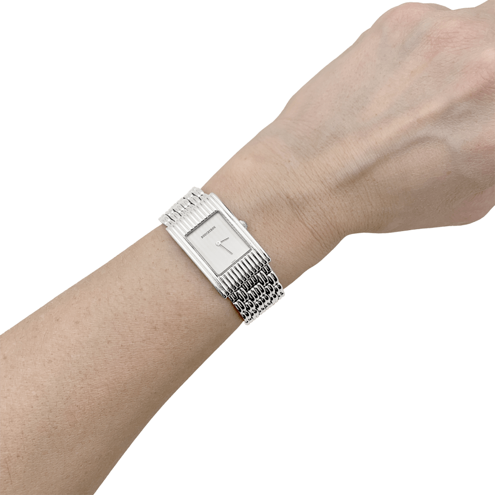 Montre Boucheron, "Reflet", acier. 6