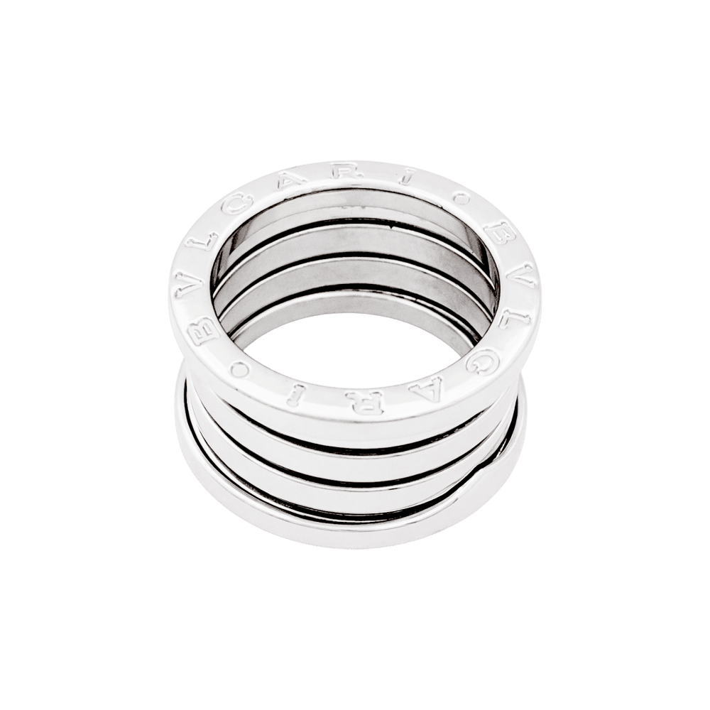 Bague Bulgari, "B.Zero1", or blanc. 2