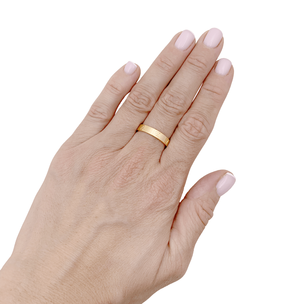 Bague Bulgari, B.Zero 1 Essential en or rose. 8