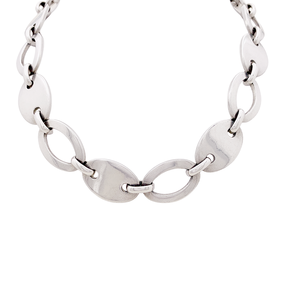 Collier Tiffany & Co. argent. 2