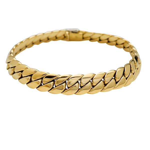 Cartier gold bracelet.