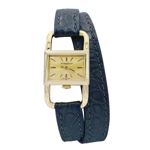Jaeger-Lecoultre gold watch, "Etrier" collection.