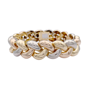 Poiray golds bracelet, "Tresse" collection.