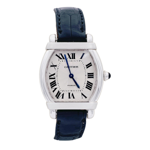Cartier platinum watch, "Tortue Chinoise" collection.