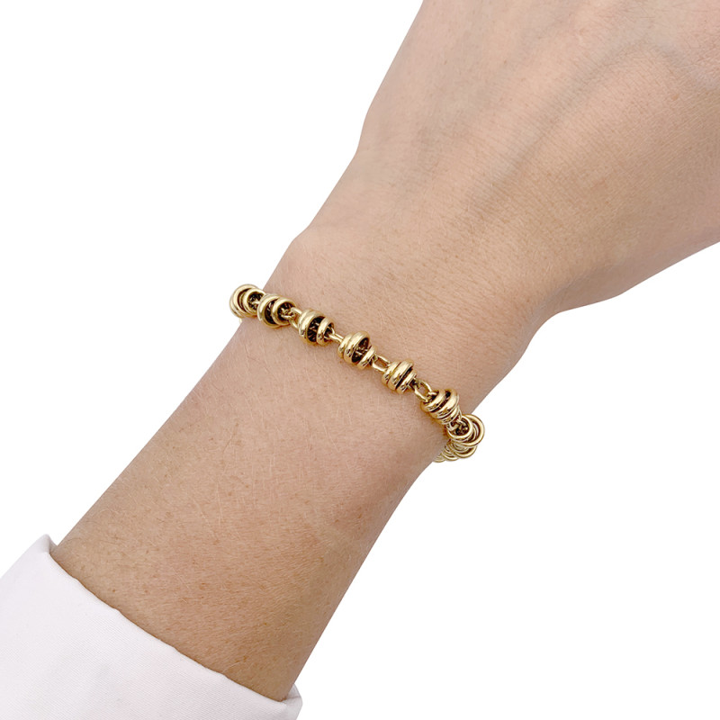 Pomellato gold and amethyst bracelet.