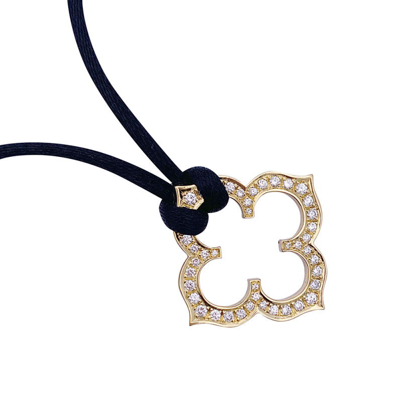 Elegant Four Leaf Clover Necklace 925 Silver Good Lucky - Temu