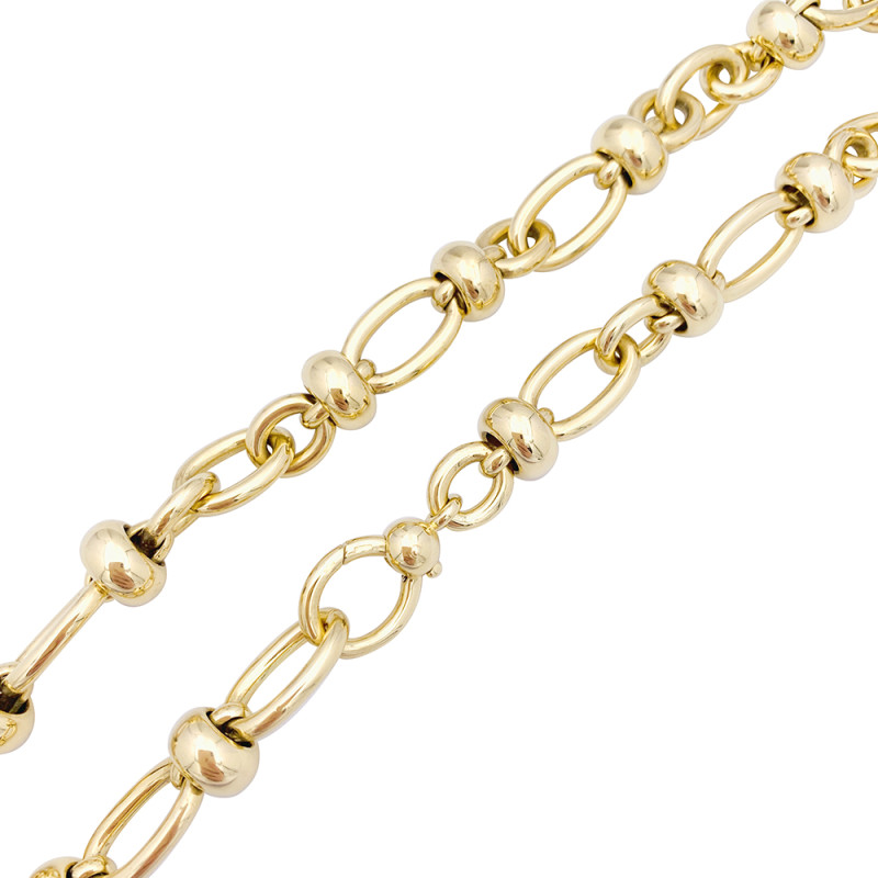 Pomellato vintage necklace, yellow gold.