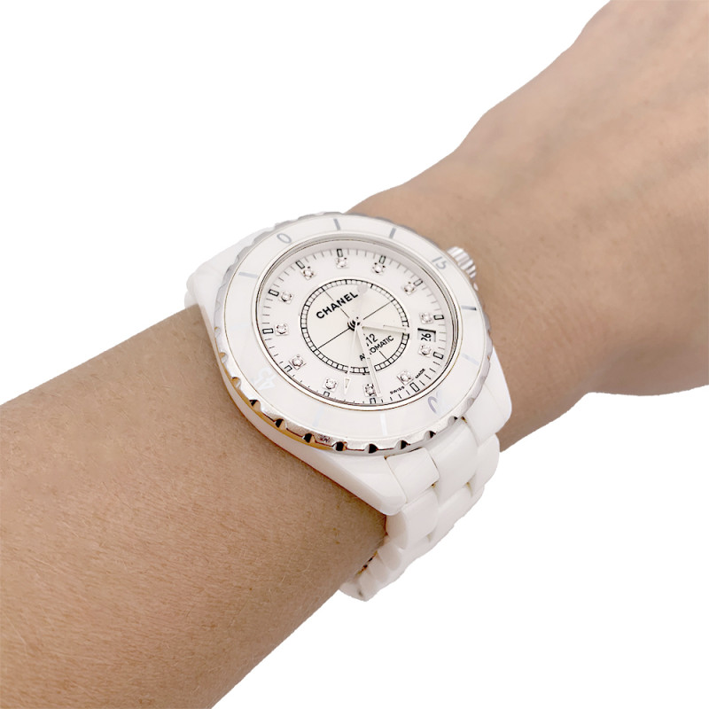 Chanel ceramic watch, "J12" collection.