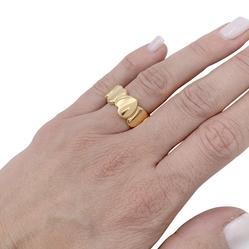 Fred gold ring, "As de Coeur" collection.