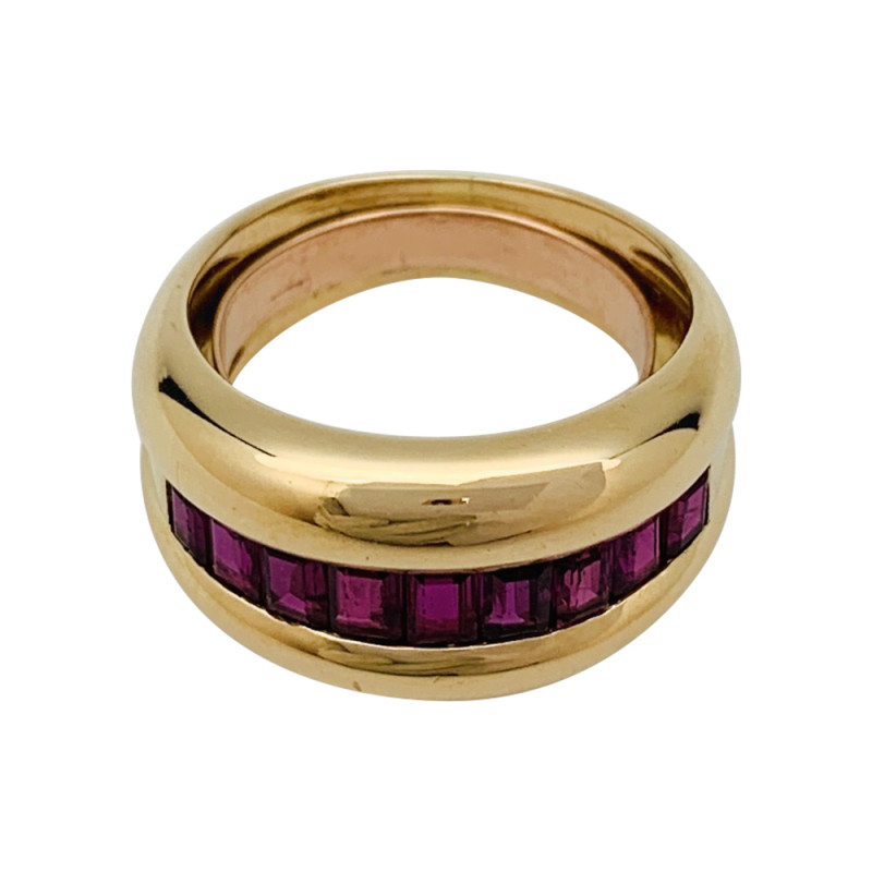 Cartier vintage gold ring, "Odin" collection.