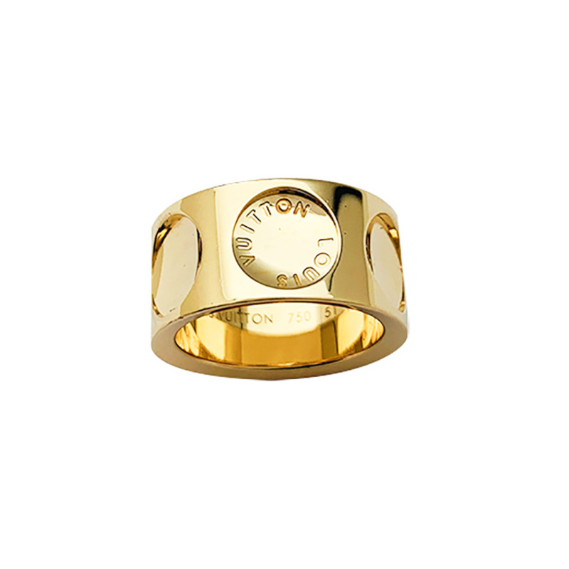 Bracelet Louis Vuitton, Idylle, breloques, gold yellow, white gold