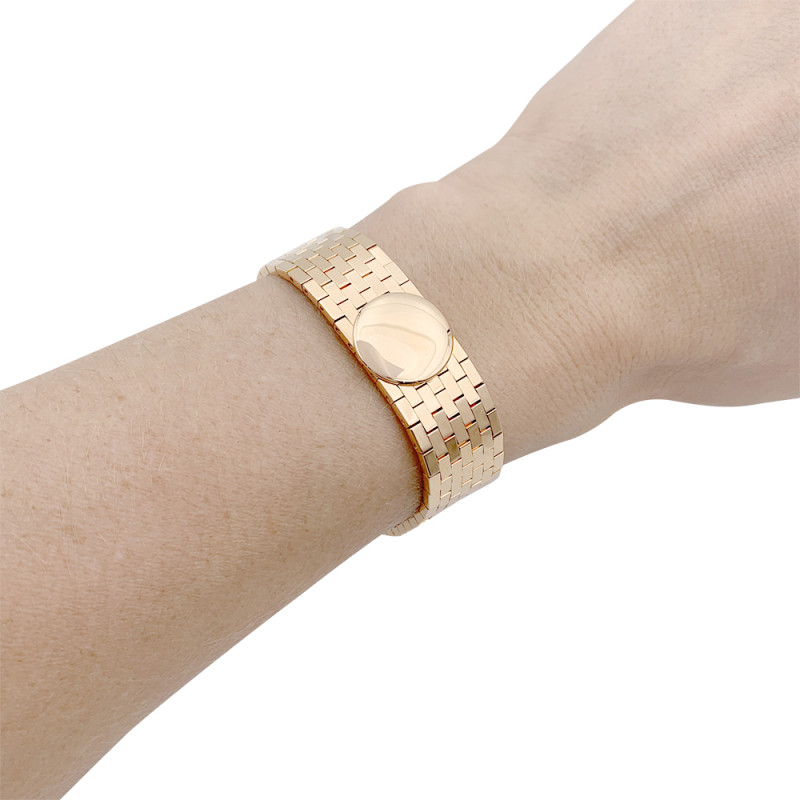 Chaumet rose gold bracelet, "Boléro" collection.