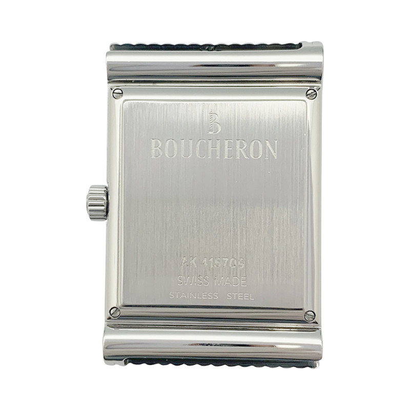 Boucheron stainless steel watch, 